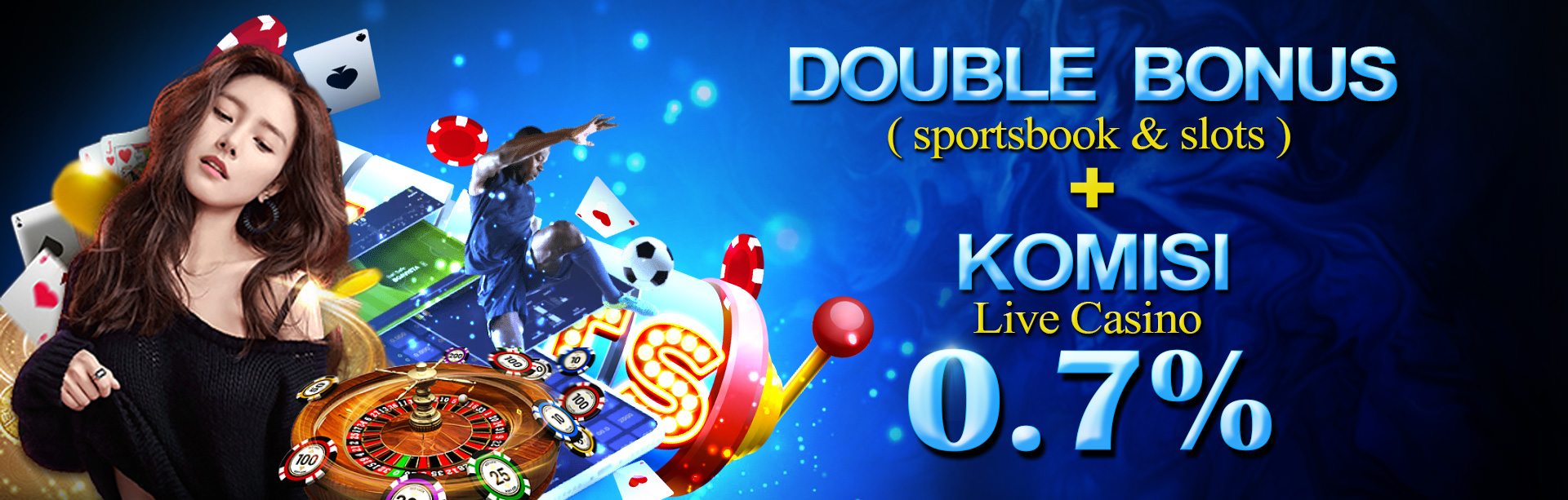 RELOAD BONUS DAN KOMISI ROLLINGAN CASINO